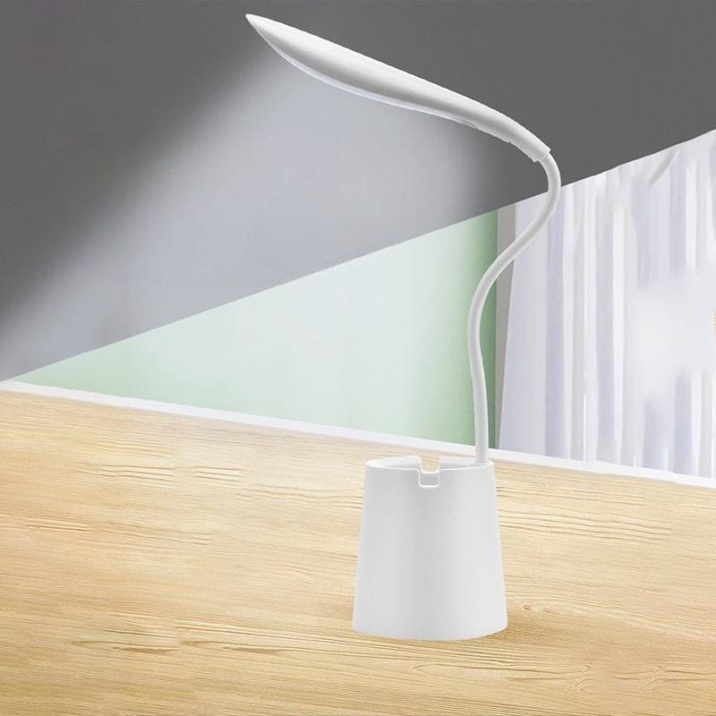 Flexible Smart Lamp, Eye Protection LED Lamp, USB Rechargeable LED Touch Desk Lamp, Multifunctional LED Flexible Table Lamp With Pen Holder Flexible Smart Lamp, Eye Protection LED Lamp, USB Rechargeable LED Touch Desk Lamp, Multifunctional LED Flexible Table Lamp With Pen Holder